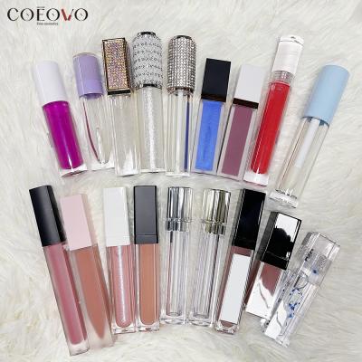 China COEOVO private label lip gloss vegan lip gloss waterproof wholesale custom nude lipstick matte lip gloss liquid matte lip gloss for sale