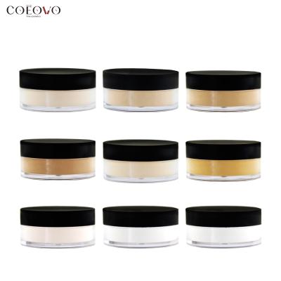 China Waterproof 9 colors setting powder loose maquiagems setting powder private label face loose powder for sale