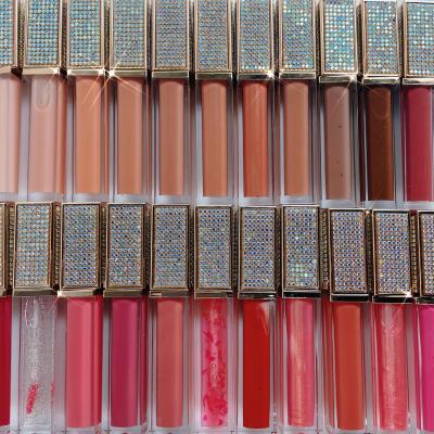 China Waterproof 113 Colors Private Label Lip Gloss Base Lip Gloss Custom Nude Clear Lip Gloss for sale