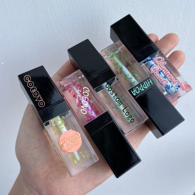 China Waterproof No Logo Lip Gloss Lip Dropper Lip Gloss Custom Private Label Customized Wholesale Lipstick Lip Gloss Cream for sale