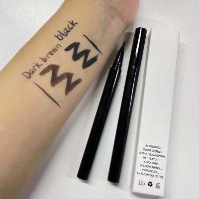 China COEOVO Eyeliner Black Waterproof Matte Brown Eyeliner Private Label Liquid Eye Liner for sale