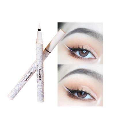 China Wholesale OEM Waterproof Eyeliner Pencil Eyeliner Brown White Color for sale