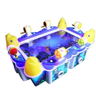 China Big Equipment Playground Kids Automatic Lottery 6 Person Fishing Hunter Video Game Arcade Fishing Game Wholesale for sale