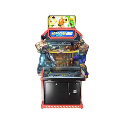 China Material+Acrylic+Glass 32' Electronic Fighter Automatic Arcade Machine LCD Display Metal Arcade Game Fighting Machine for sale