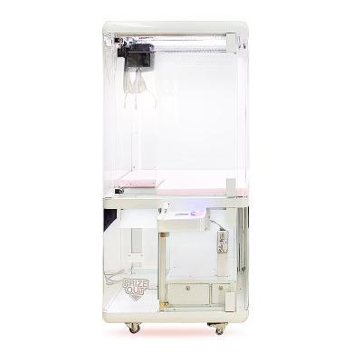 China Hot Fashionable Full Transparent Claw Machine Hardware Design Automatic Crane Suits Shopping Malls Play Gift Game Machine for sale