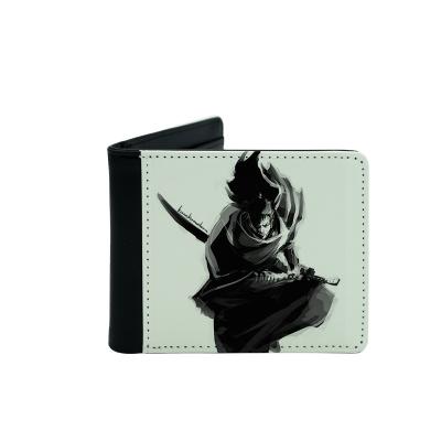 China White Waterproof Hot Sublimation Purse Card Holder Sales Pu Leather Men's Wallet for sale