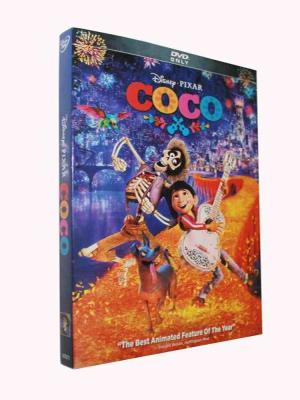 China COCO 2018 newEST cartoon dvd movie disney COCO children dvd box set Tv show with slipcover for sale