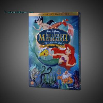 China The Little Mermaid II - Return to the Sea disney dvd movies cartoon movies kids movies with slip cover case drop ship for sale