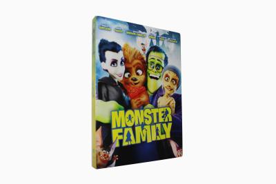 China 2018 newest  Monster Family disney dvd movies cartoon movies kids movies with slip cover case drop ship for sale