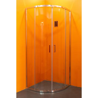 China 2020 Best Selling Custom Shower Glass Enclosure Sliding Door Shower Screen Compact High Strength Compact Walk-in Shower Enclosure for sale