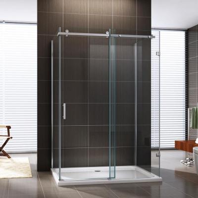 China Modern German Fashionable 3 Sided Shower Enclosure With 8mm Stainless Steel Glass Hardwares for sale