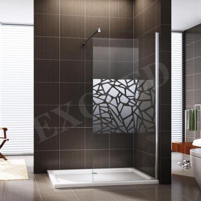 China China Supplier EX101 Modern Glass Walk In Shower Enclosure for sale