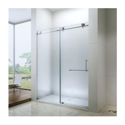 China Good Quality EX-820 Modern Nano 10mm Glass Shower Door for sale