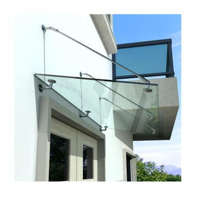 China Canopy 304 Stainless Steel Glass Canopy, Glass Size (1200-1600)X900MM for sale