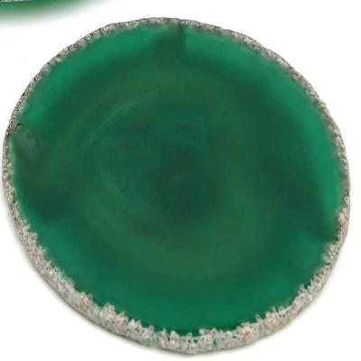 China High Viable Wholesale Palette Luxury Grade Crystal Quartz Agate Customized Gift Set Water Cup Mat Pads for sale