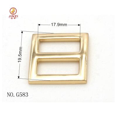 China Factory Wholesale Price Quality Guaranteed Metal Adjustable Buckles Customize Tri Slip Buckles Slip Buckles For Collar/Belt for sale