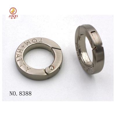 China Durable High Quality Flat Metal Spring Rings Hugs Spring Door O Rings for sale