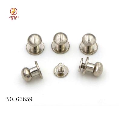 China Zinc Alloy Box Handbags Ball Joints Rivets For Bag Decoration for sale