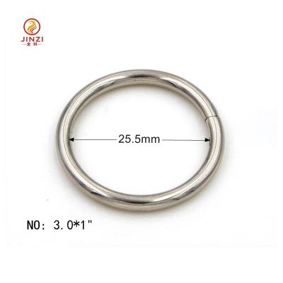 China High quality with factory wholesale price iron o ring closed jump rings for bag making for sale