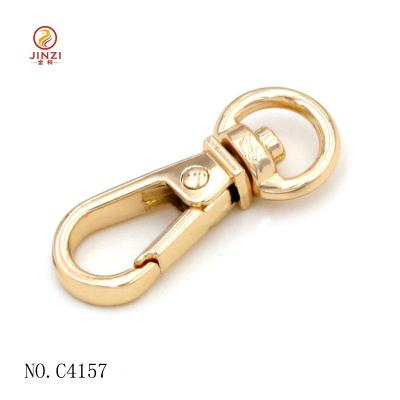 China Hot Sale Metal Quality Guaranteed Light Swivel Gold Accessories Bag Factory Wholesale Price Snap Hook for sale