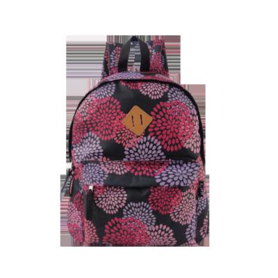 China Fashion Wholesale Random Floral Outdoor Bags Backpack for sale