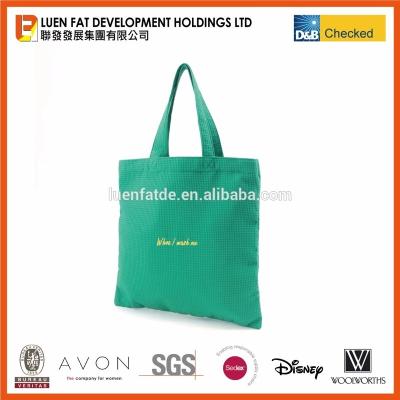 China smeta fashionable stylish bsci loreal elegant smeta customer shopping bag waffle fashion nivea outdoor bags for sale