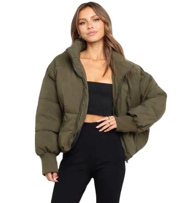 China Anti-wrinkle winter coats for women ladies gear bubble jacket casual bomber jacket 2022 for sale