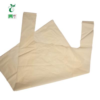 China BIODEGRADABLE Polythene Bag Cornstarch Carrier Bags Home Work Biodegradable Plastic Packing Products Shopping for sale