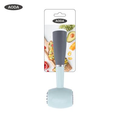 China Sustainable New Design Kitchen Aid Wholesale Plastic Steak Instruments Loose Meat Tenderizer Hammer for sale