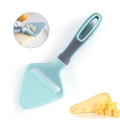 China Sustainable Food Grade Kitchen Tools Plastic Cheese Slicer Cheese Cutter With Comfortable Handle for sale