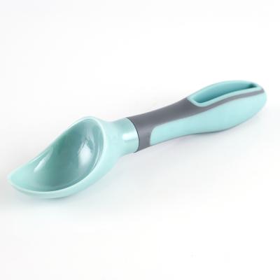 China OEM Kitchen Tool Durable Custom Premium Plastic Ice Cream Spoon Heavy Duty Ice Cream Scoop for sale