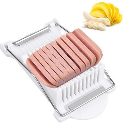 China Universal Manual Slicer Chopper Luncheon Meat Slicer Kiwi Sausage Hot Dog Ham Banana Peeler Restaurant.Home.Kitchen for sale