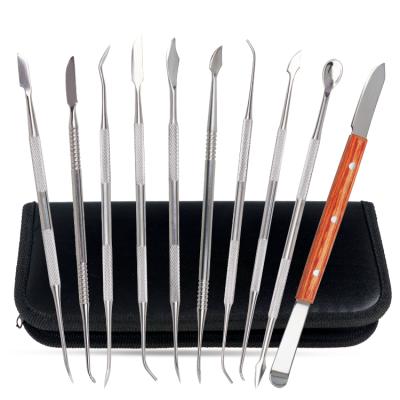 China Dentist 10PCS Carving Tool Kit Professional Oral Care Dental Care Stainless Steel for sale