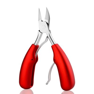 China Durable Professional Stainless Steel Manicure Cuticle Nipper With Two Effective Spring for sale