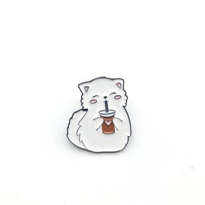 China Europe Cartoon Metal Craft Plated Enamel Colorful Cartoon Badge Amazon Hot Sale for sale