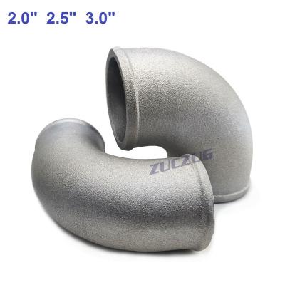 China Universal Type Cast Aluminum Elbow Pipe 90 Degree Intercooler Tight Bend 2.0 Inch (51mm) 2.5inch (63mm) 3.0 Inch (76mm) for sale