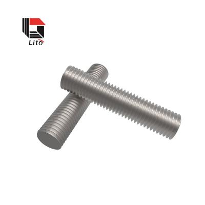 China Customized Size DIN975 DIN976 SS Stainless Steel Fastener 304 Steel Internally Hollow Threaded Rods for sale