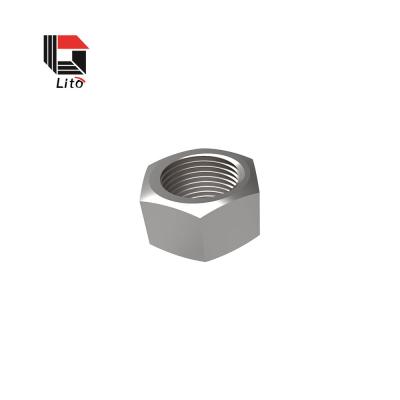 China Heavy Industry Stainless Steel Fastener White Galvanized Hex Thin Nut for sale