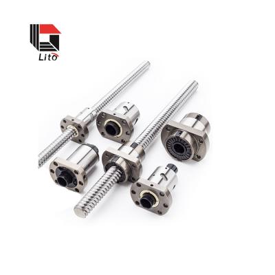 China Precision Part China Supplier Wholesale Price Stainless Steel CNC Ball Worm Gear Lead Screw with Brass Nut for sale