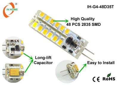 China 48pcs 2835 SMD Silica Gel G4 Led Lights 2500 - 6500k Long Lifespan for sale