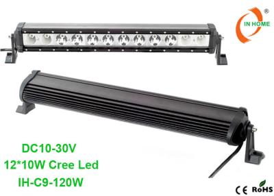 China Single Row 120W Led Light Bar Combo Beam Truck Work Light IP67 Waterproof Cree Light Bar for sale