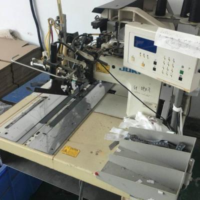 China Garment Shops UsedJUKI APW-195N Industrial Automatic Pocket Welting Sewing Machine for sale