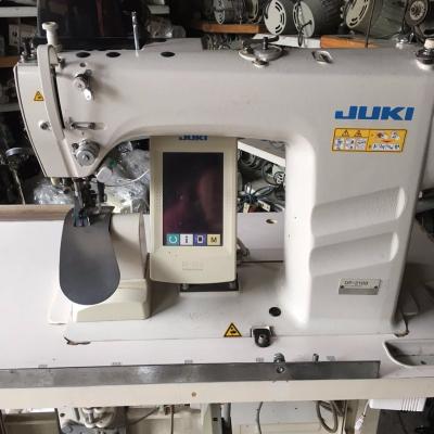 China Retail original used Juk i DP-2100 automated, dry head, lockstitch sleeve setting machine with multiprogramming device for sale