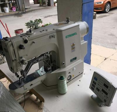 China Garment Shops New GTROBEL 438D Direct Drive High Speed ​​Automated Lockstitch Button Tying Machine for sale