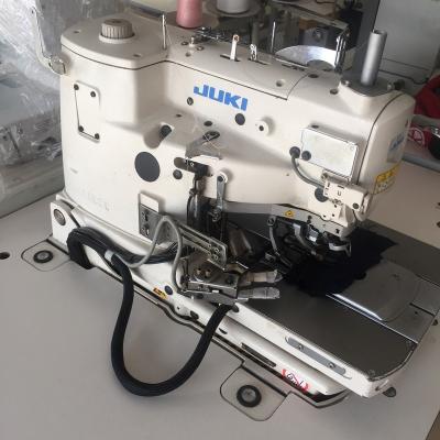 China Garment Shops Usedjuki3200S Industrial Computerized Eyelet Button Hole Sewing Machine In Good Condition for sale