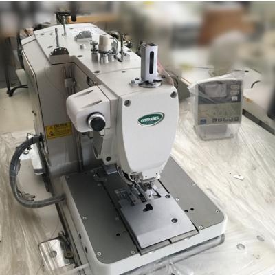 China NEW GTROBEL 9820-01 Industrial Edger Eyelet Button Hole Sewing Machine In Good Condition for sale