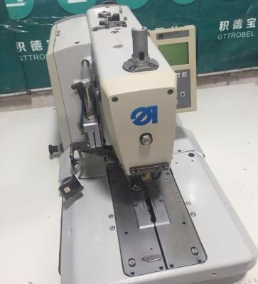 China Industry sewing machine original used Durkopp Adler 580 industrial automated eyelet button hole sewing machine for sale