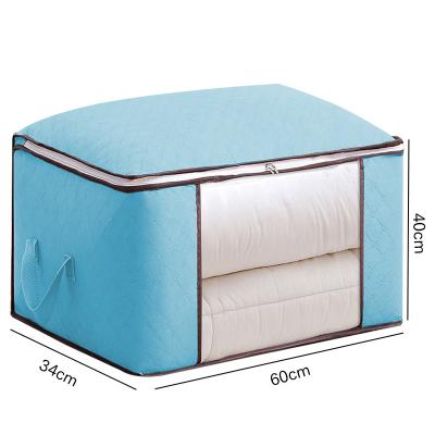 China Bad Room Foldable Tissue Storage Boxes Drawer Cube Container With Lid Storage Bins Cubes With Big Handle Storage Box Kids Toy Save for sale