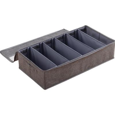 China High Quality Viable Nonwoven Fabric Cube Storage Bins Cloth Cube Foldable Storage Bin With Handle Save Room Space for sale