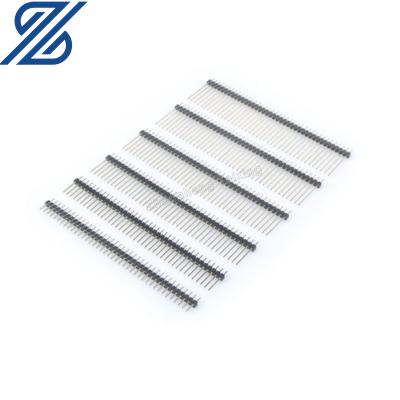 China PCB Spacing 2.0MM Single Row Single Row Single Row Needle Insert 1*40P Straight Needle Length 8/12/15/17/19/20MM for sale